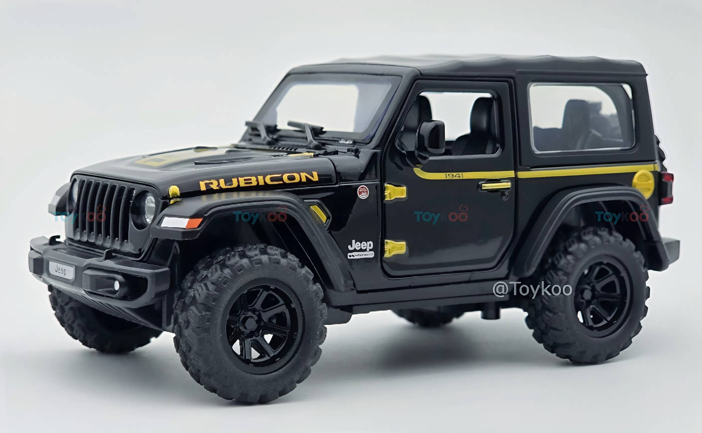 Jeep Wrangler Rubicon 1:24 diecast scale model car